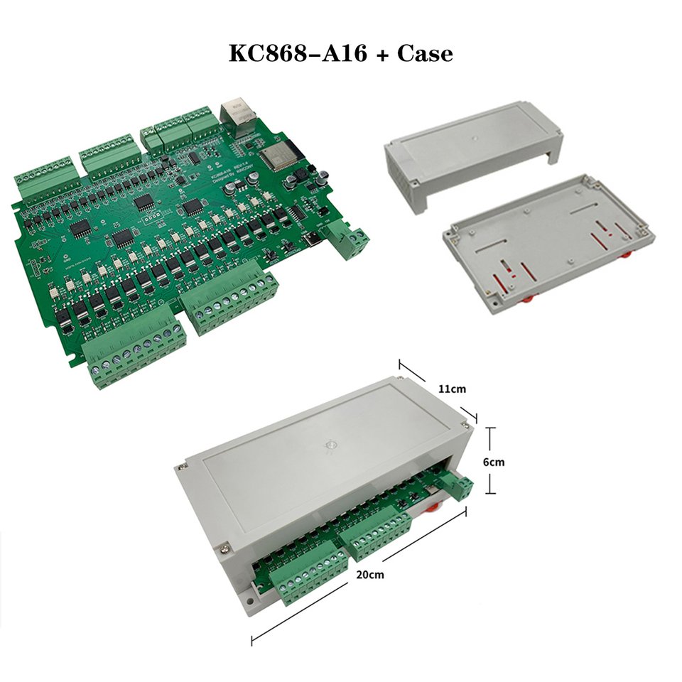 

Программируемая релейная плата KinCony A16 ESP32