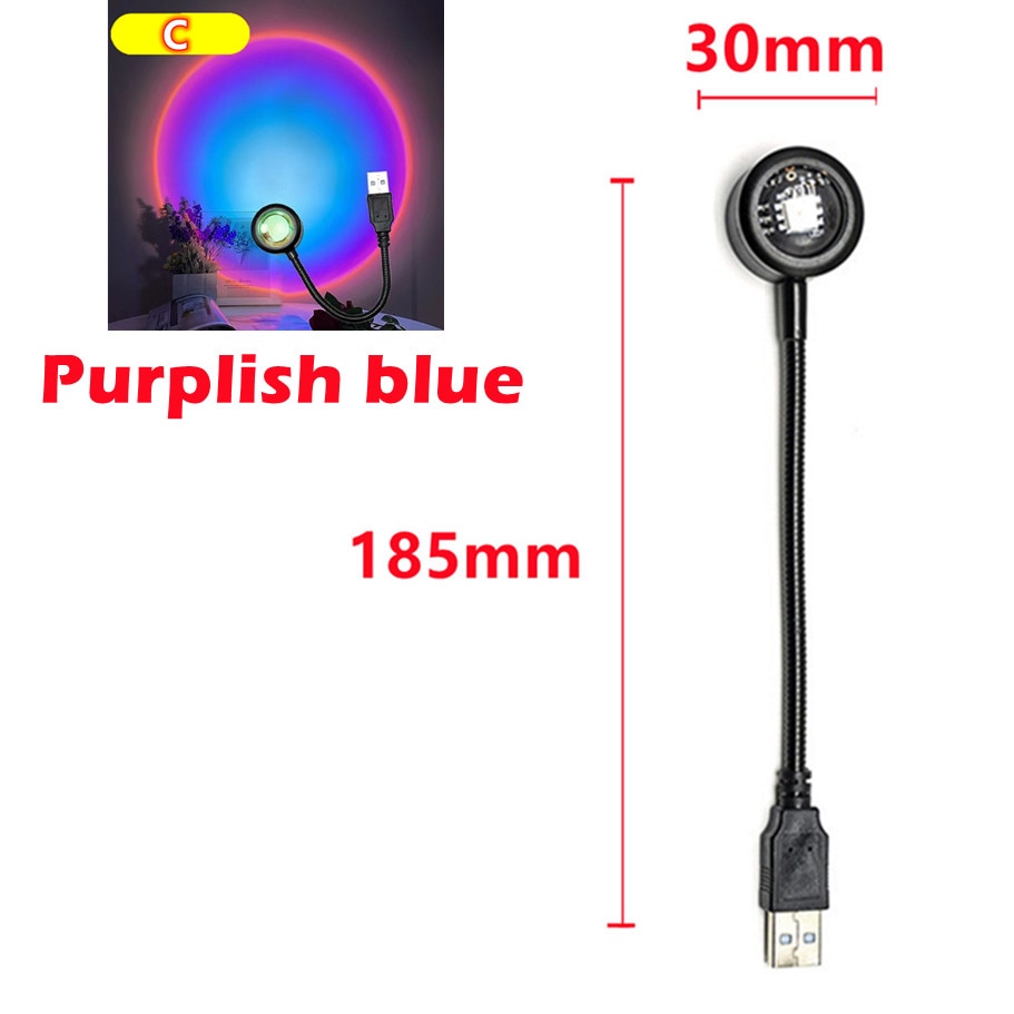 

OuuZuu USB Закатная Лампа