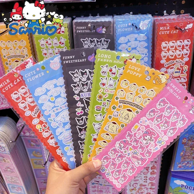 

MINISO Мультяшные наклейки Sanrio Kawaii Guka 100 шт