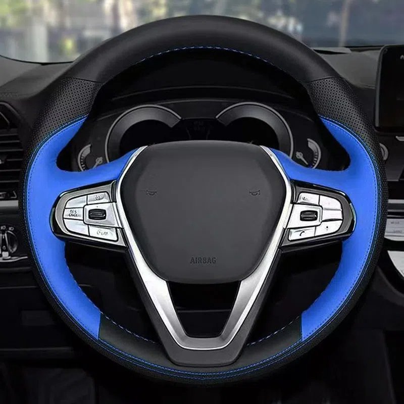 

Пользовательский DIY автомобильный чехол рулевого колеса 100% подходит для BMW G20 G21 G30 G31 G32 X3 X5 G05 x7 G07 G01 X4 G02 Z4 G29 Автомобильные аксессуары