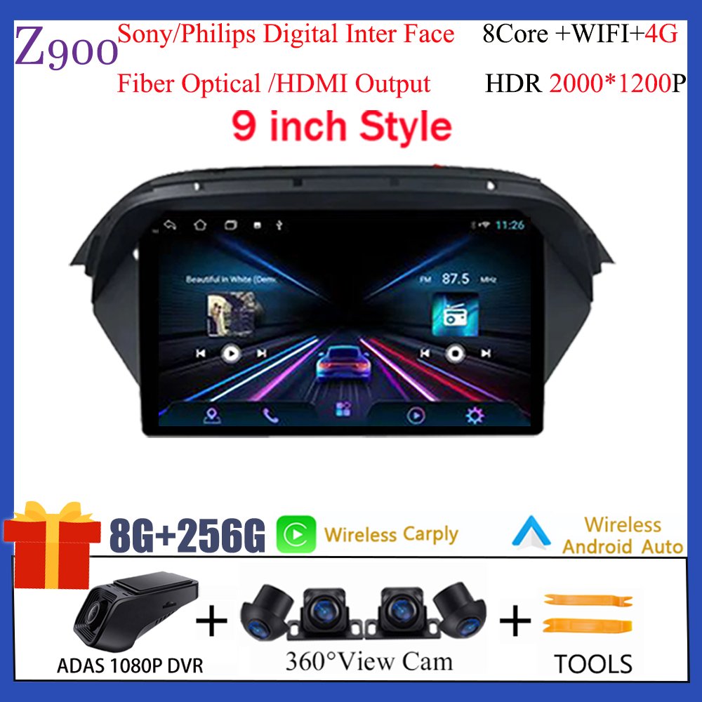 

Автомобильный Android для Honda Acura MDX 2007 2008-2013, экран ТВ, мультимедиа, автомобильная навигация, GPS, авторадио, Bluetooth, видеоплеер, радио