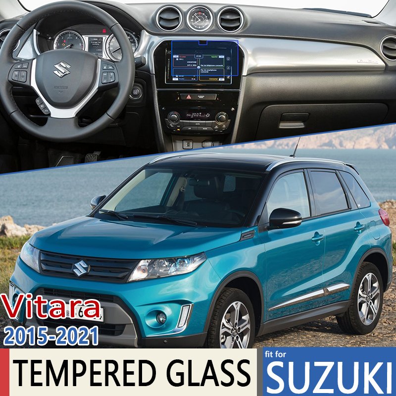 

Для Suzuki Vitara MK4 LY 2015 2016 2017 2018 2019 2020 2021 Автомобильная навигация GPS-пленка Сенсорная полноэкранная защитная пленка из закаленного стекла