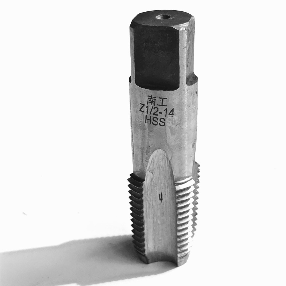 

HSS6542 изготовленный стандарт NPT и стандарт Z, конусный метчик для труб 1/2–14, машинные метчики из быстрорежущей стали для изготовления внутренней резьбы труб