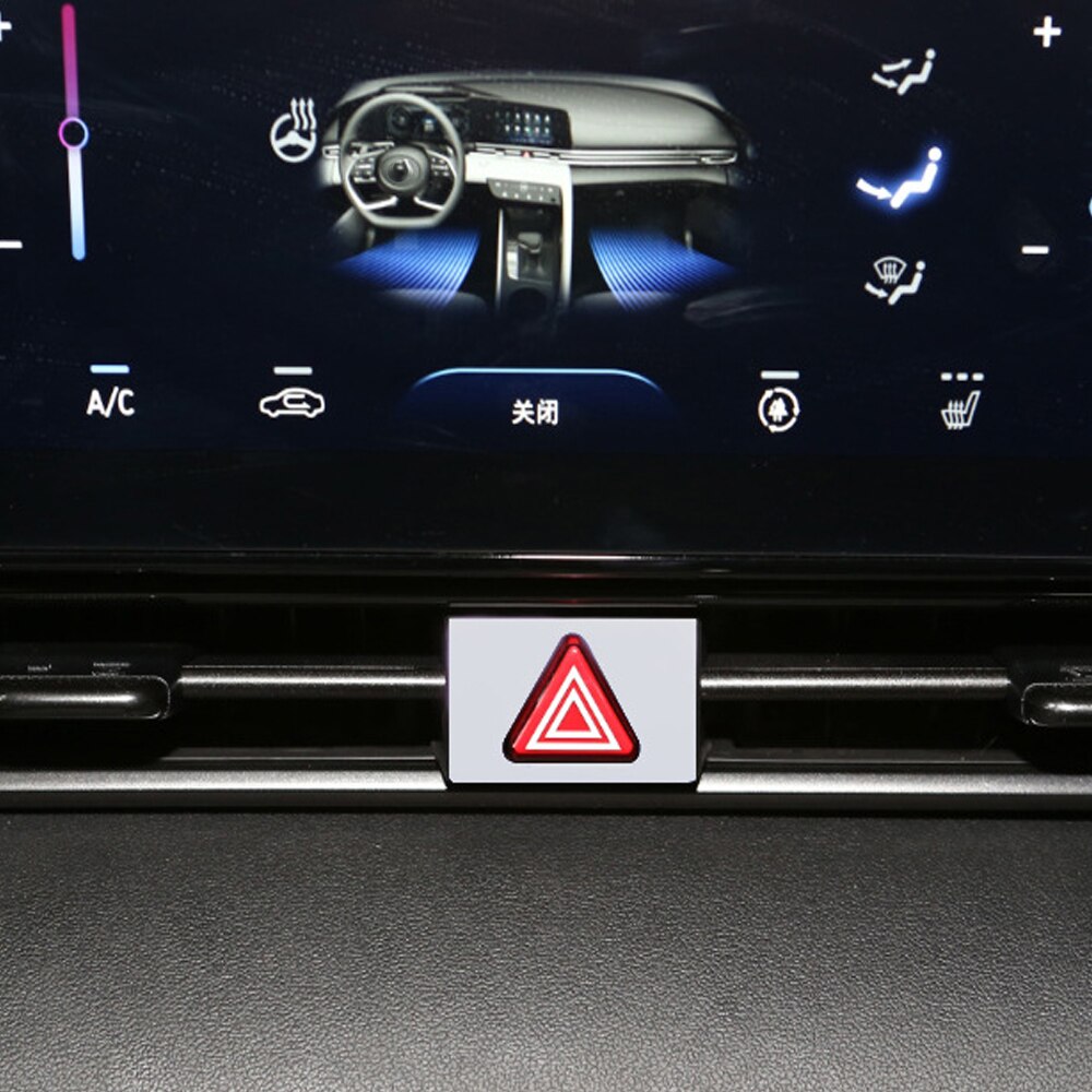 

Подходит для Hyundai Elantra CN7 N-Line двойная мигающая сигнальная лампа Кнопка алюминиевый сплав стикер внутренняя Кнопка крышка