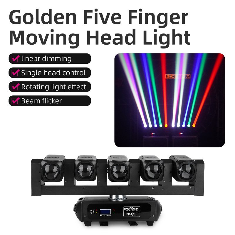 

Светодиодный луч NoEnName_Null 5X40W DMX