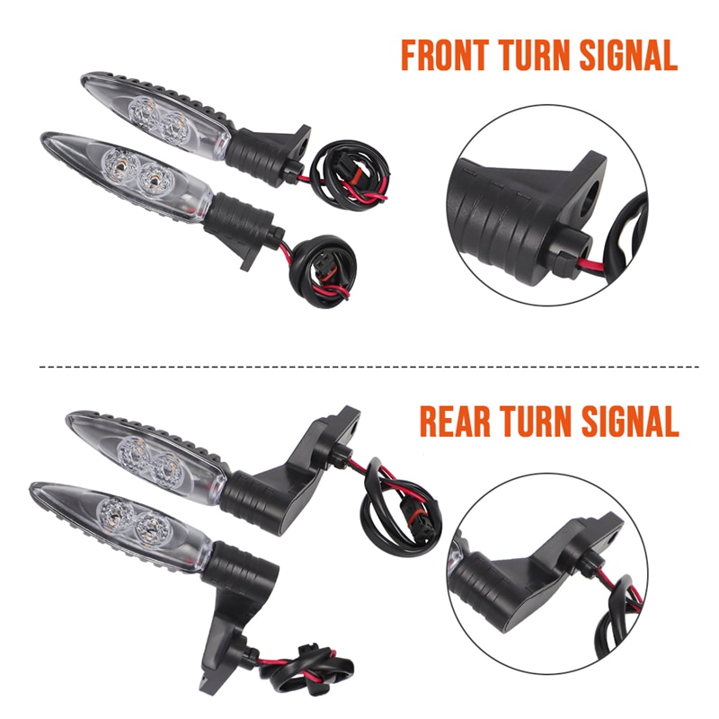 

Передний и задний светодиодный указатель поворота, мигалка для BMW R1200GS F800GS S1000RR F800R HP2 Sport K1300S G450X F800ST R nine T