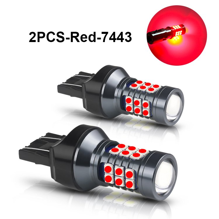 

NLpearl 2x T20 LED 7440 WY21W W21W 7443 W21/5W Super Bright 3030SMD Резервные Сигнальные Лампы Заднего Хода Для Автомобилей