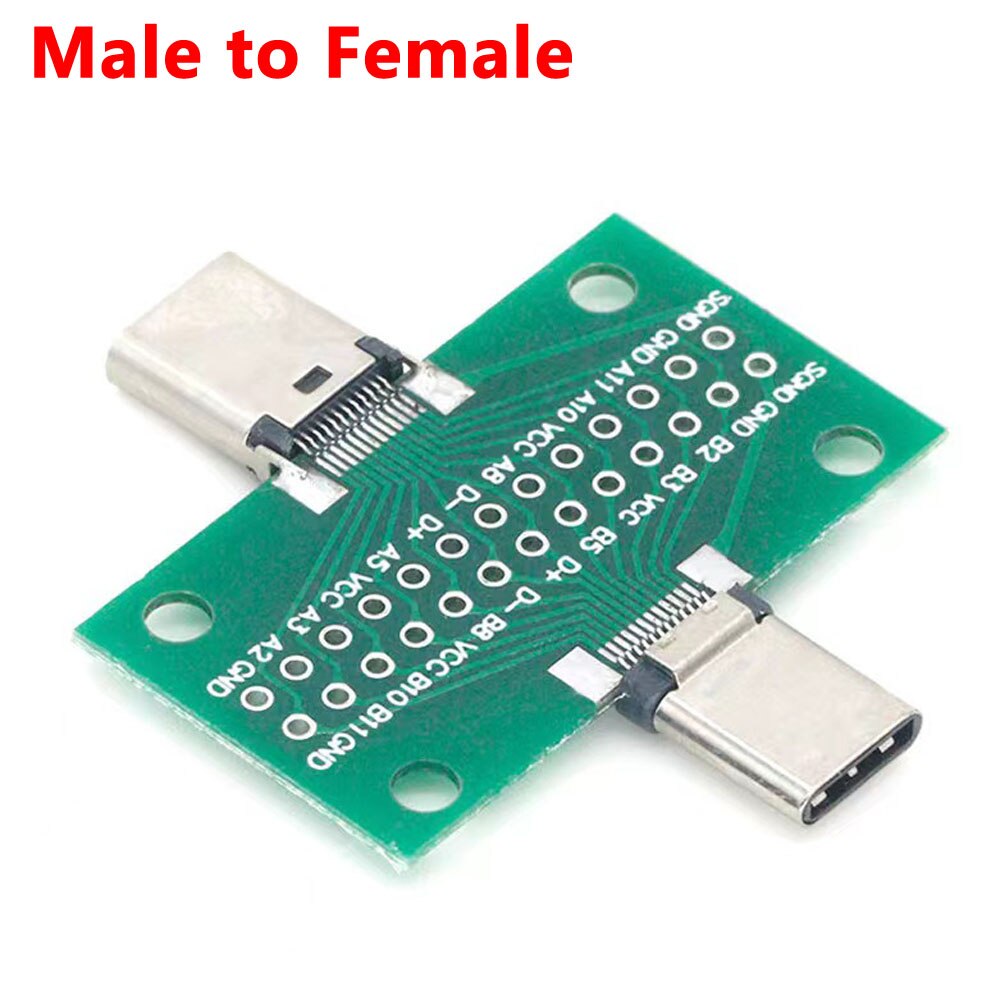 

USB Type-C адаптер 24P 2.54мм HBXINTAO