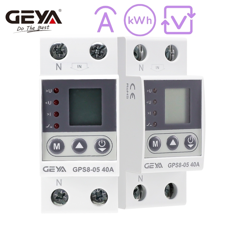 

GEYA GPS8-05 защитное реле 32A 40A 63A 80A 220V