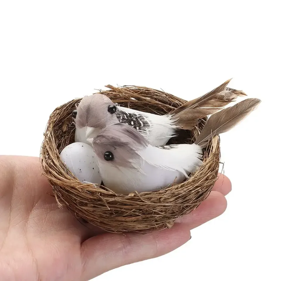 

Искусственные птицы из лозы