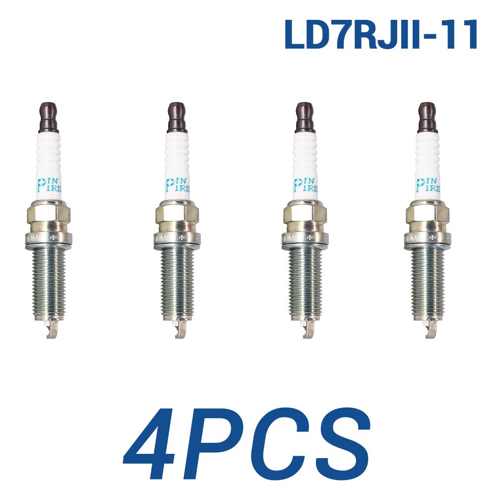 

2-8PCS Замена для свечи DENSO DXE22HQRD11S 91578 DILKAR7G11GS 0242140555 VR6NII352U Факел двойной иридиевой свечи зажигания LD7RJII-11