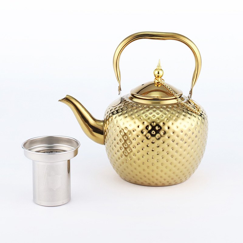 

Золотой чайник с фильтром