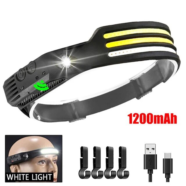 

COB LED Налобный Фонарь 450 Люмен