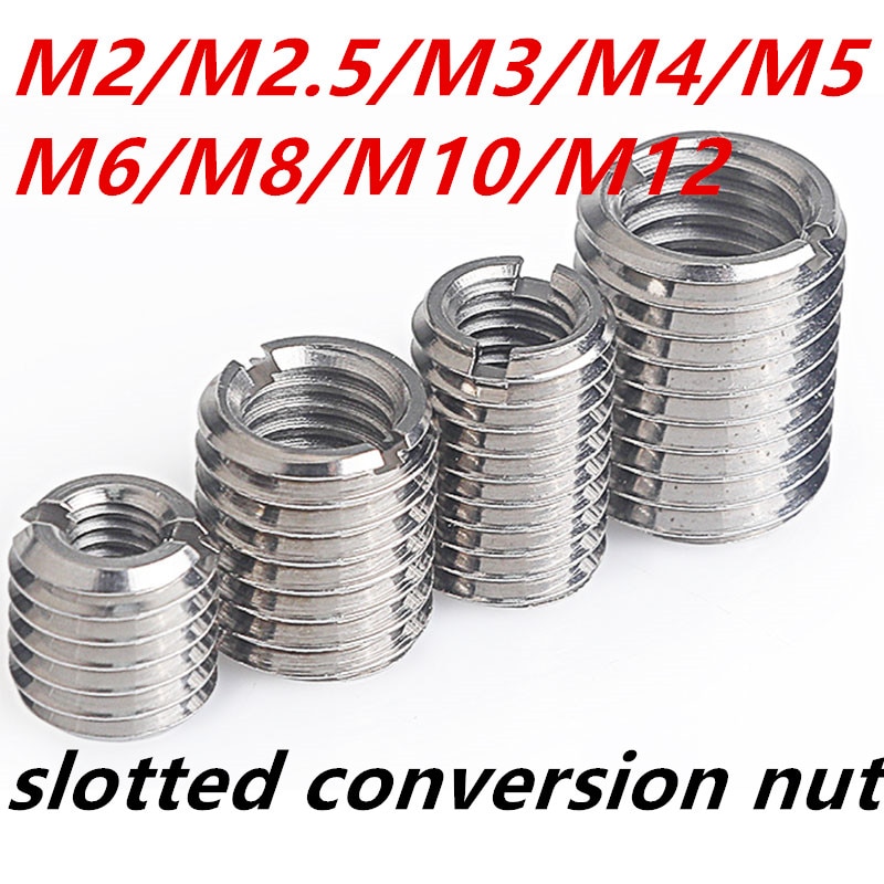 

Переходные винты ShiningEast M2-M12 из нержавеющей стали 304 Convey1244