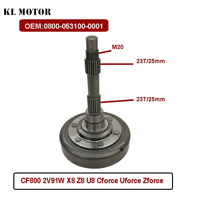 

Корпус сцепления для CF800 800cc 2V91W X8 Z8 U8 Uforce Zforce ATV UTV SSV 0800- 053100 -0001