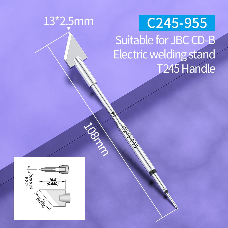 

Наконечник C245 для паяльника JBC