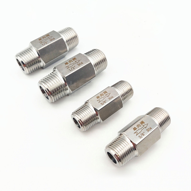 

Одноходовой клапан из нержавеющей стали 304 1/4"-1"