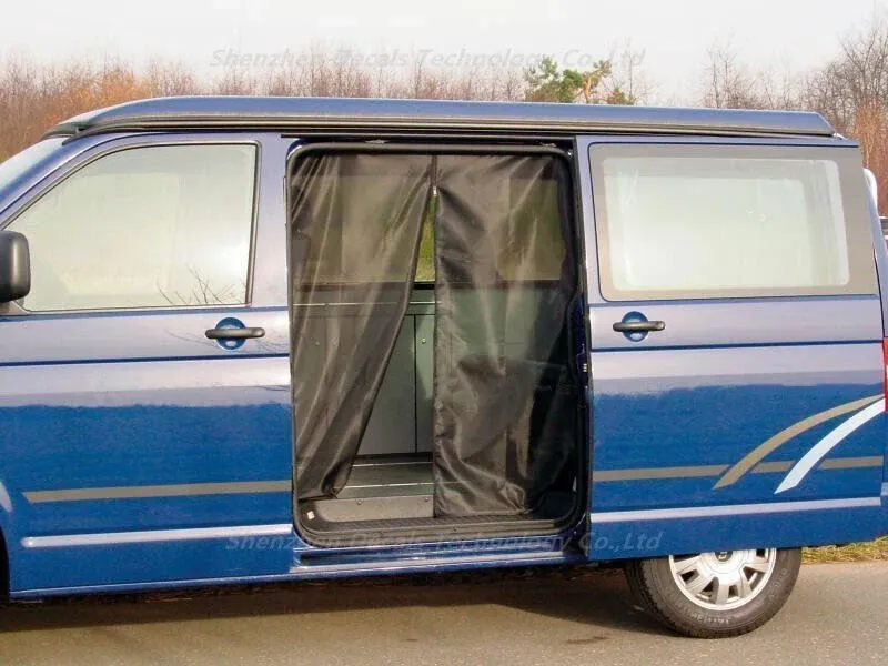 

VW T5 T6 Раздвижная Дверь Магнитная Сетка От Насекомых И Комаров Кемпинг Автомобильный Аксессуар Синтетическое Волокно Матери...