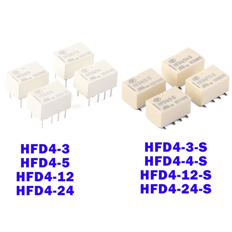 

Реле HFD4 2A 8-контактное CORE SET
