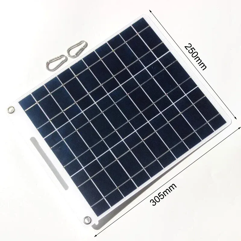 

EESBAO 5W Водонепроницаемая Солнечная Панель Портативное Зарядное Устройство С Двумя USB-портами Для Зарядки Телефона И Устро...