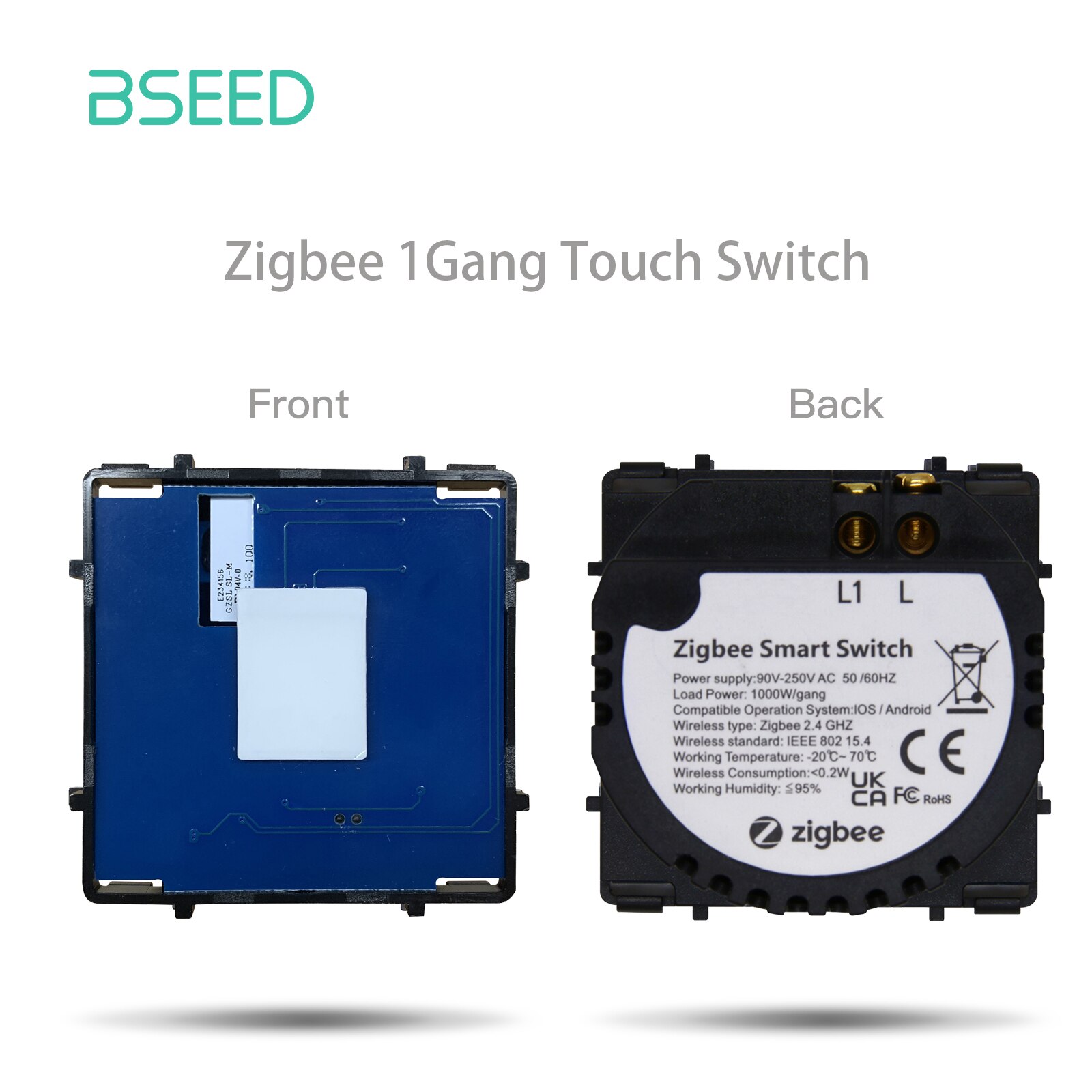 

БSEED Zigbee Функциональные части для роллеров