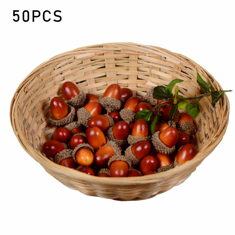 

Искусственные каштаны пластик 50 шт