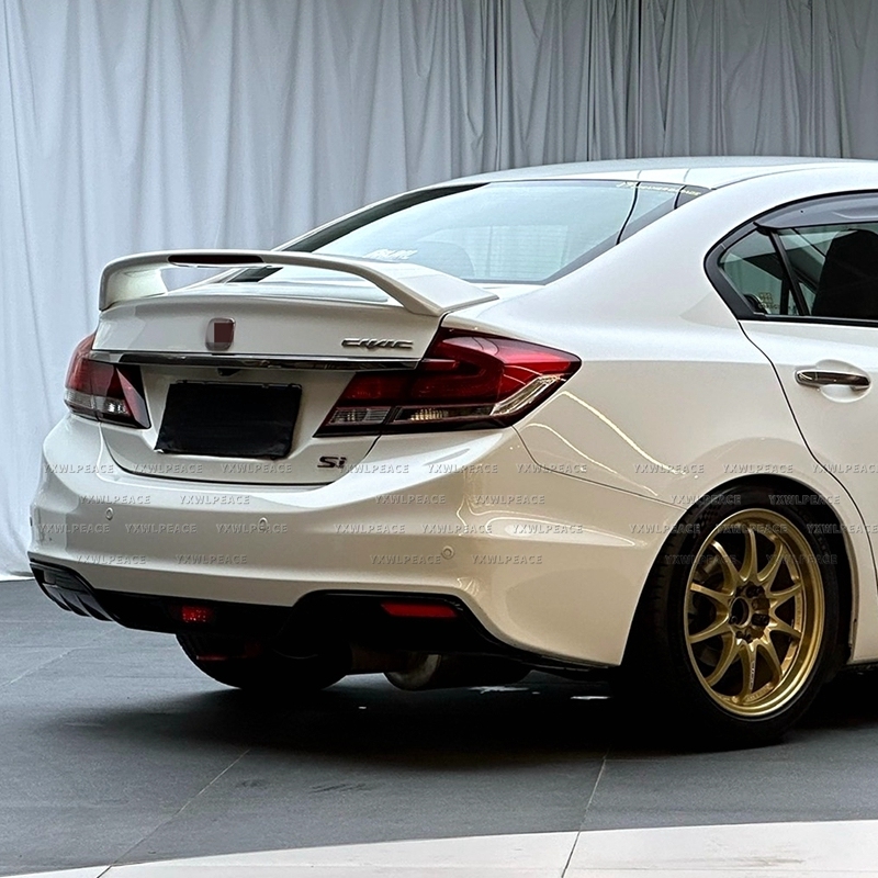 

Для Honda Civic 9,5-го поколения 2014, 2015, стиль фонарей, АБС-пластик, неокрашенный цвет, задний спойлер для багажника, комплект кузова, аксессуары