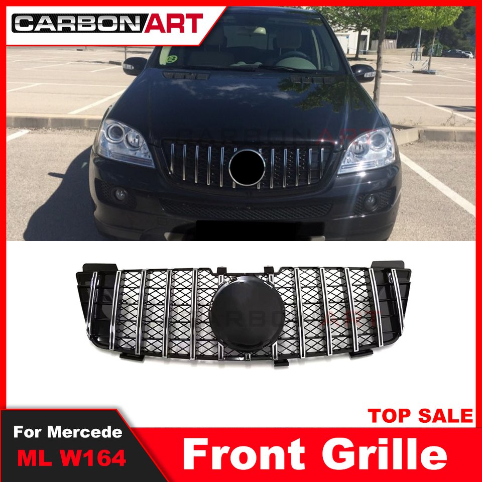 

Решетка переднего бампера класса ML 2005-2008 годов для Mercedes ML Class W164 Panamerica Grid W164 GT Grid