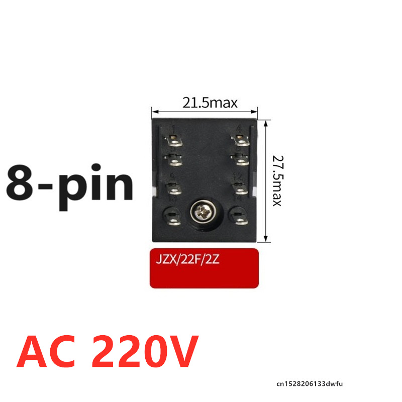 

CHINT JZX-22F(D) 2Z 3Z 4Z DC24V DC12V AC220V с лампой светодиодный MY2NJ HH52P Mini MY4NJ MY2NJ 8-контактное промежуточное реле 14-контактное