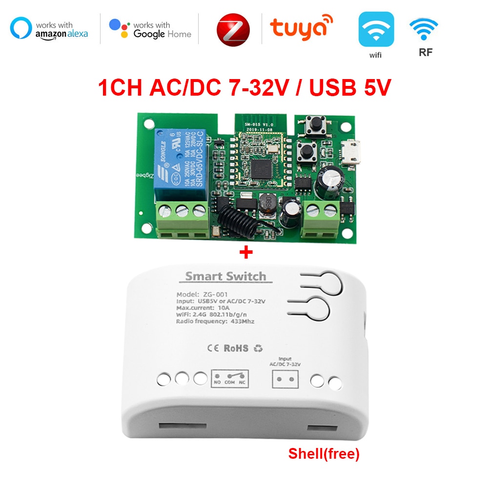 

Scimagic-RC Zigbee релейный модуль для умного дома