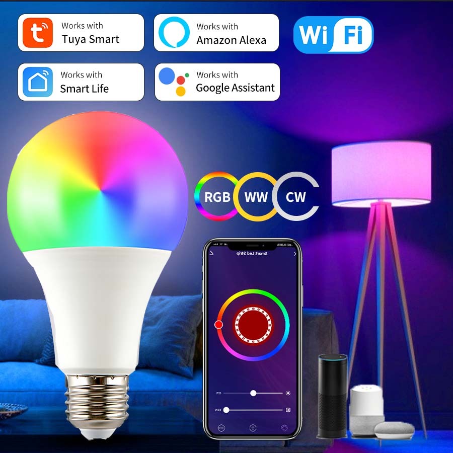 

Светодиодная лампа AVACOM E27 Smart Life 220V