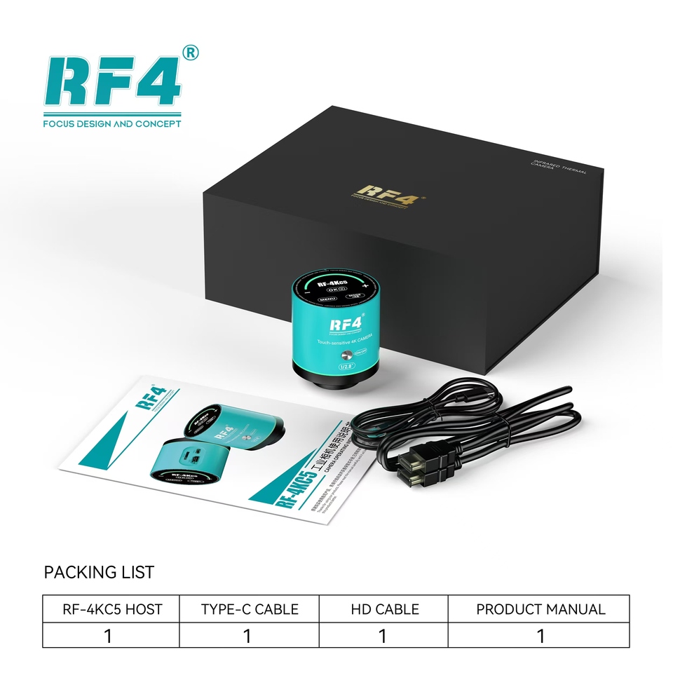 

Камера для микроскопа RF-4KC5 500X
