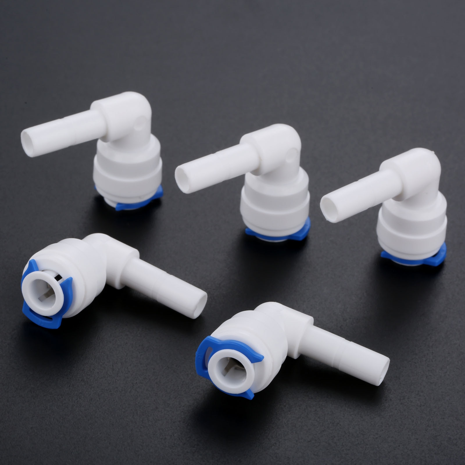 

Пластиковые соединители для фильтра обратного осмоса 1/4"-1/4", 5 шт