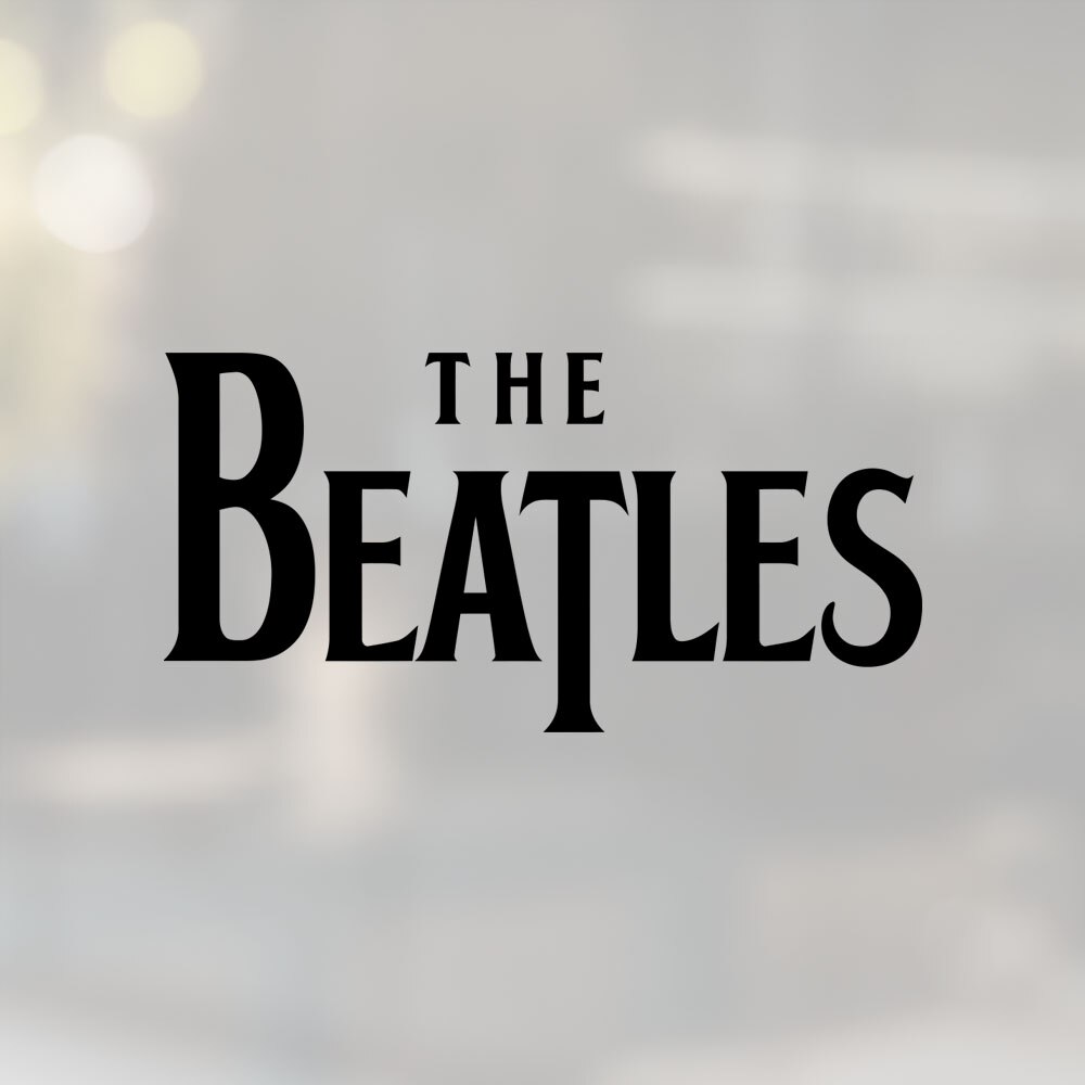 

Наклейка на автомобиль The beatles