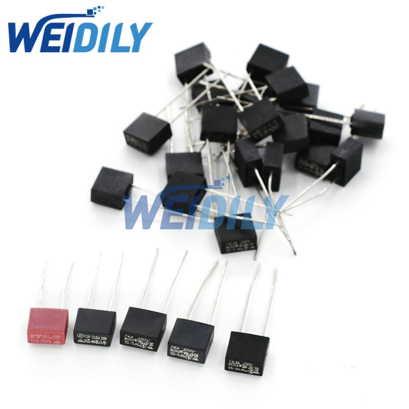 

Предохранители WEIDILY Square Plastic Fuse 20 шт.