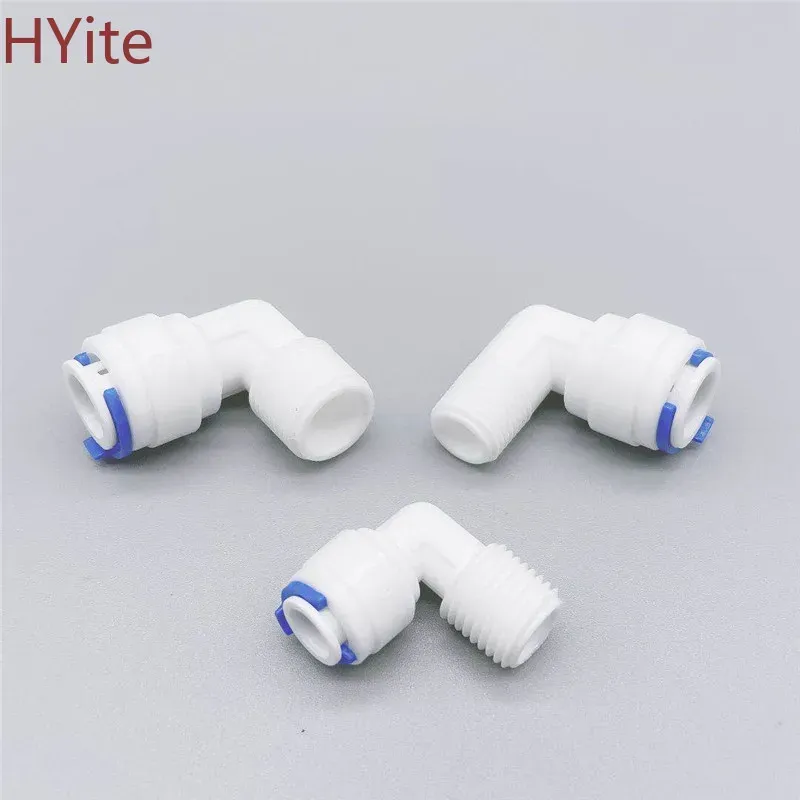 

Пластиковый быстроразъемный фитинг RO для воды 1/4", 3/8", 1/2"