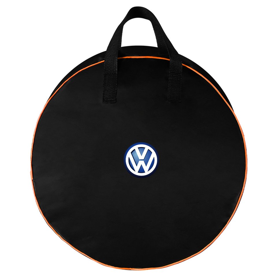 

Автомобильная сумка для хранения, круглая сумка-органайзер для Volkswagen VW Rline Magotan Golf Touran GTI b6 Jetta Tiguan Sharan Passat Scirocco