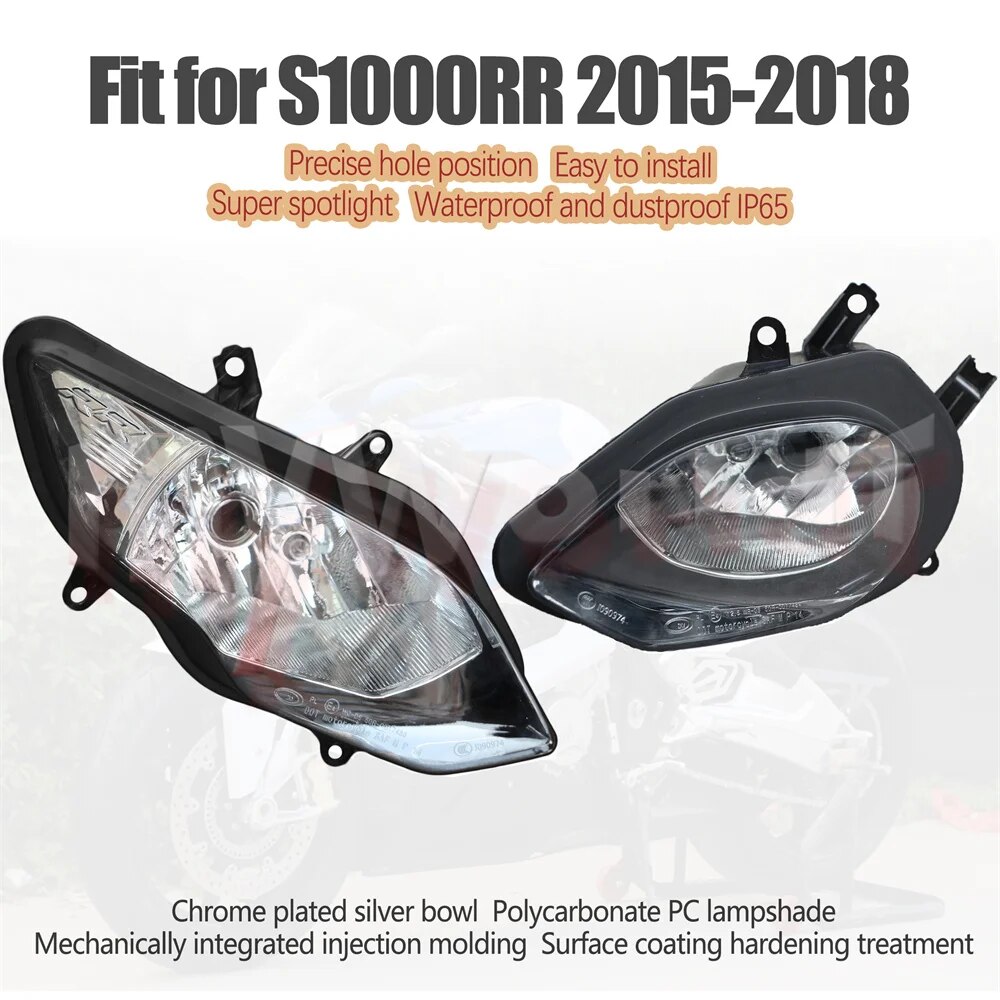 

Передняя фара в сборе для BMW S1000RR 2015-2018, аксессуары для мотоциклов S 1000 S1000 RR 2016 2017