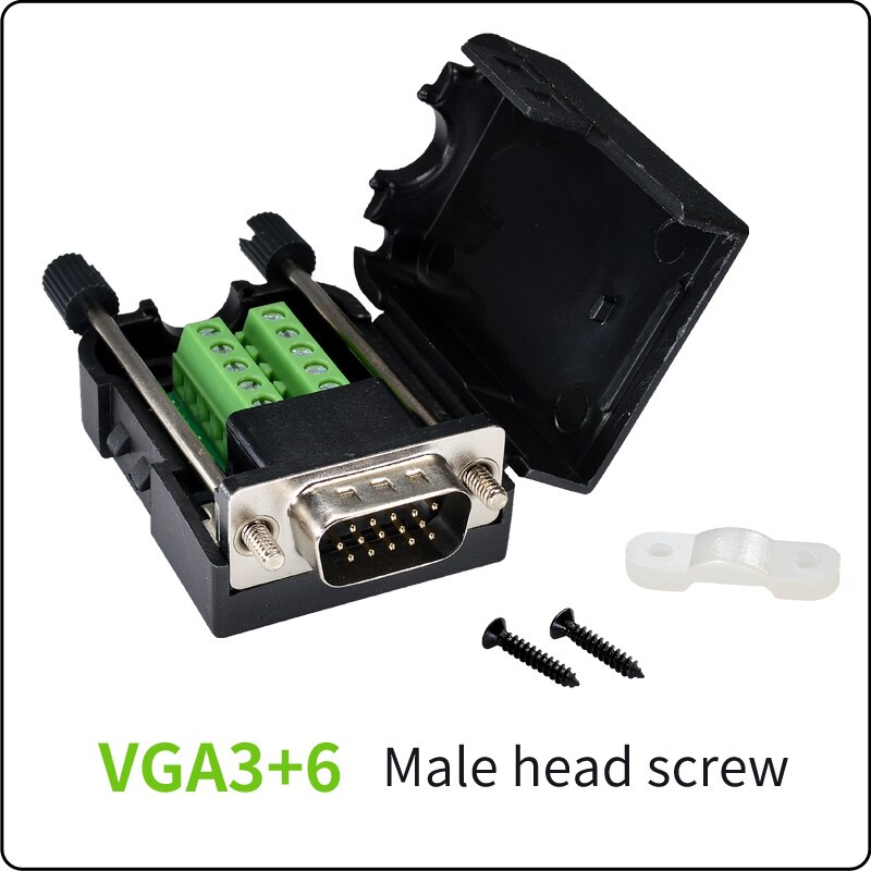 

Бесконтактный разъем VGA db15 vga3+6