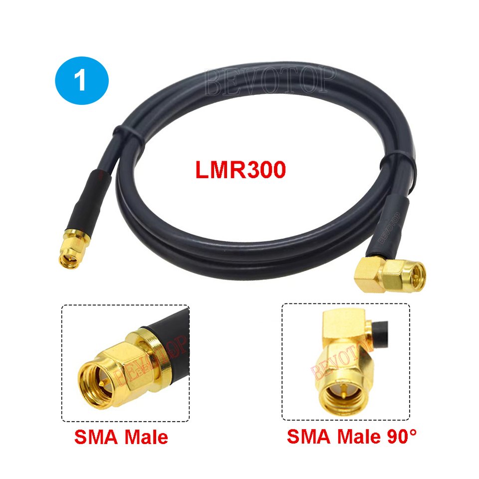 

BEVOTOP LMR300 кабель SMA-SMA 10-30см
