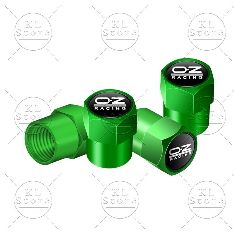 

OZ O.Z Racing Logo Автомобильный металлический значок Колеса Шины Клапаны Крышки шин Пылезащитный чехол Универсальный для автомобиля Велосипед Грузовик Аксессуары для мотоциклов