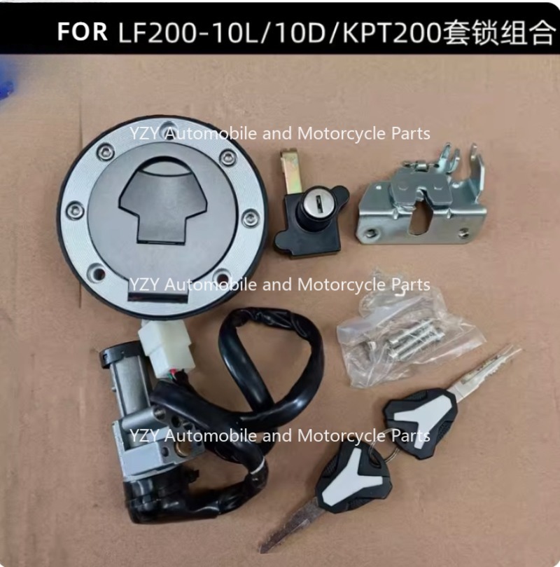 

Комплект замков для LIFAN KPT200 KPT 200, аксессуары для мотоциклов, выключатель розжига, кнопка запуска, замок топливного бака