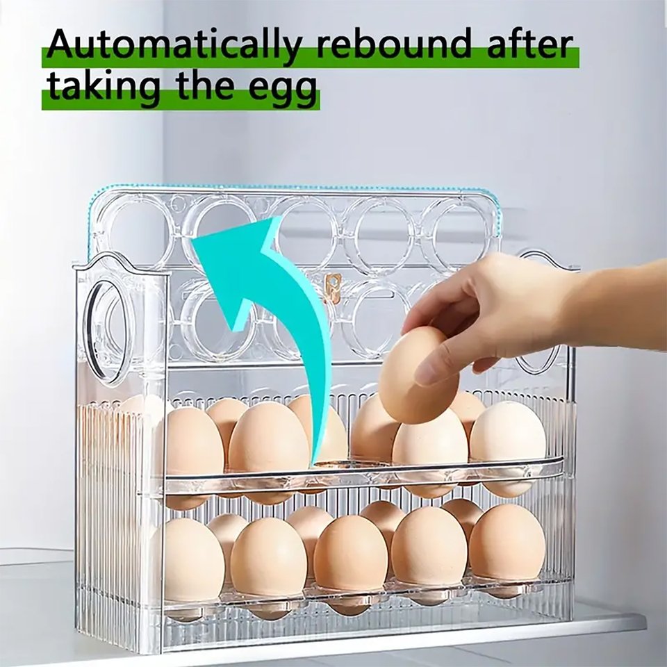 

Ящик для яиц зеленый PS