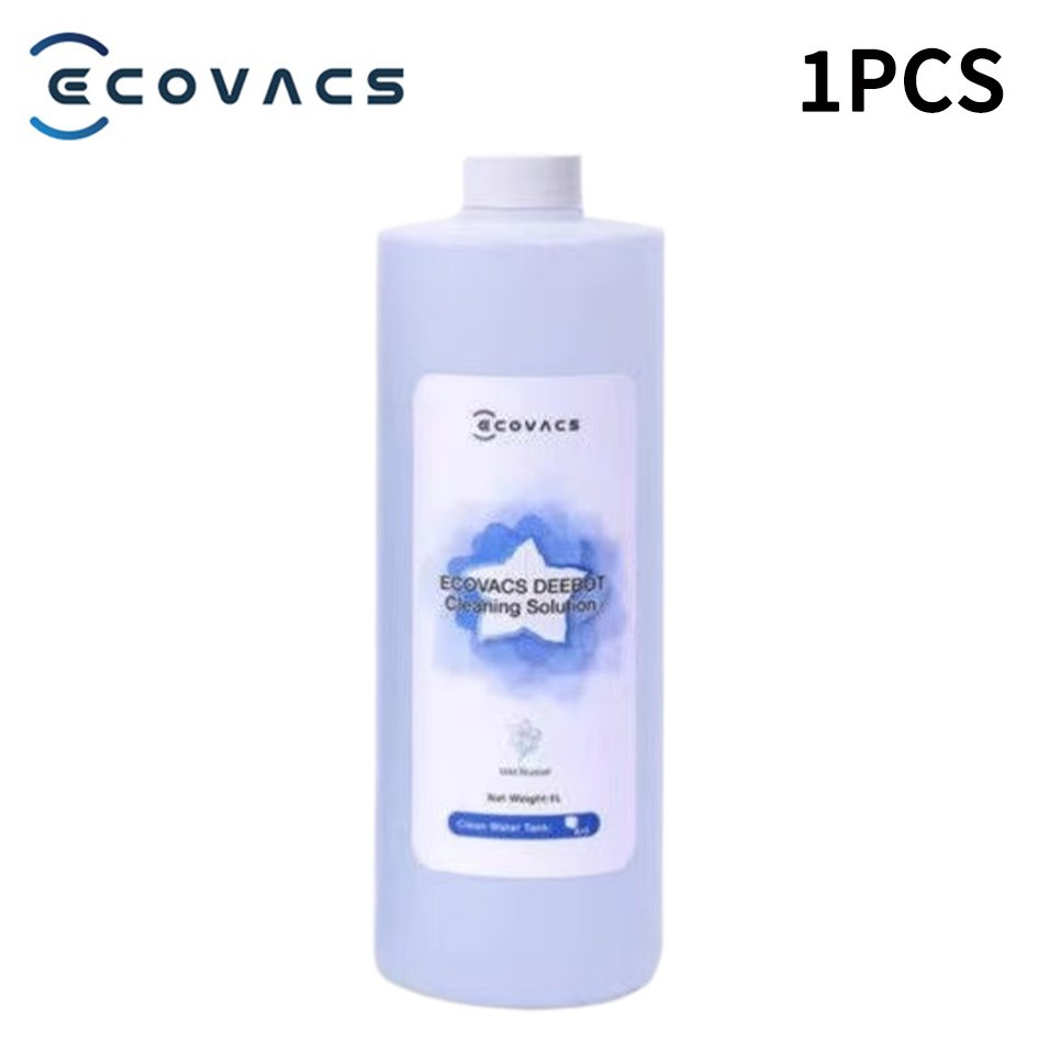 

Оригинальная чистящая жидкость для ECOVACS Deebot T10 OMNI/T10 TURBO/X1 OMNI/X1 TURBO/T20/T30 Pro OMNI/X5 PRO OMNI/X8 Pro Omni 1L