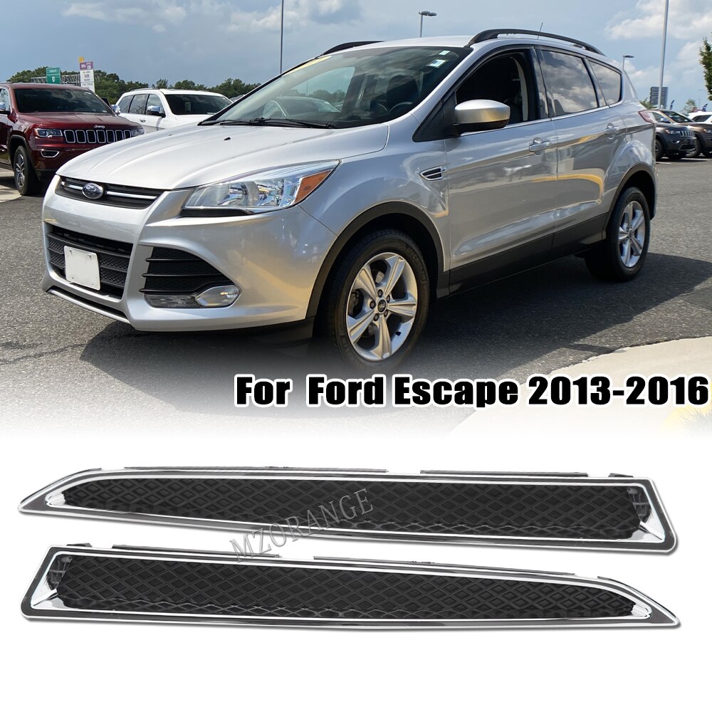 

Для Ford Kuga Escape 2013 2014 2015 2016, нижний кронштейн передней фары автомобиля, накладка, Стайлинг, декоративная полоса, автомобильные аксессуары