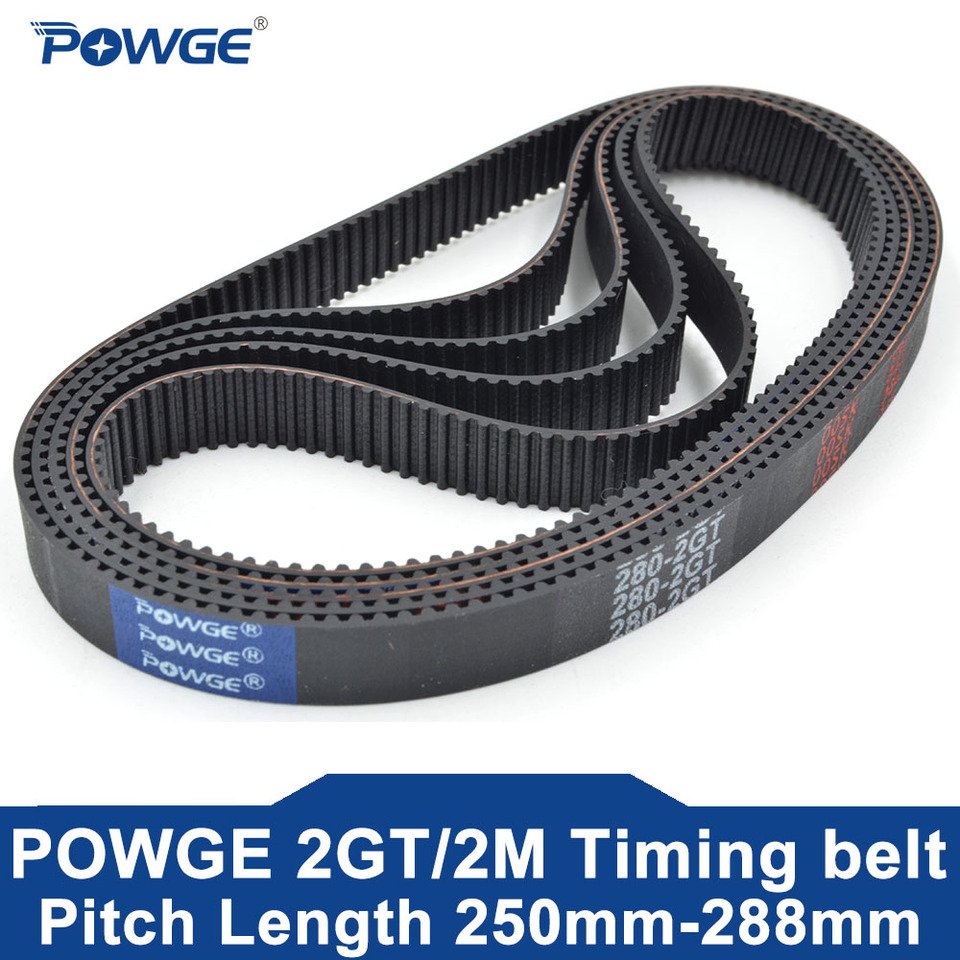 

POWGE 2GT синхронный ремень, резиновый, 10 шт.
