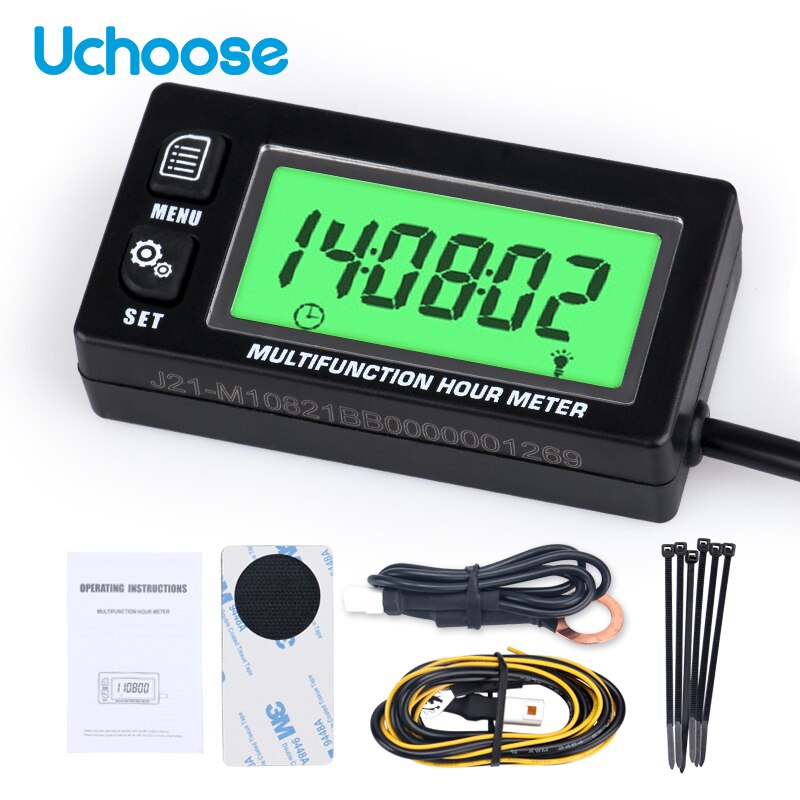 

Индуктивный термометр UCHOOSE RL-HM028A для мотоциклов, квадроциклов, лодок