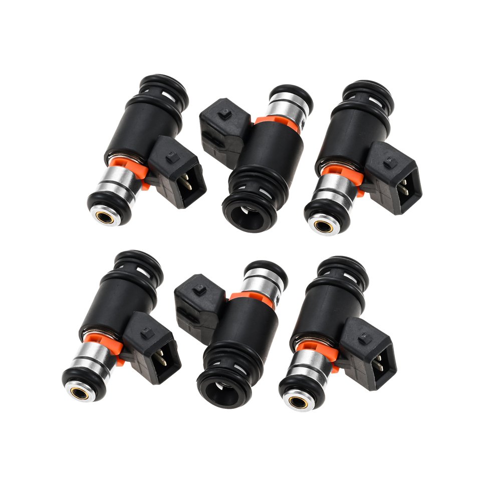 

6шт IWP022 805000348303 021906031 Д 021906031 B FJ573 Топливные форсунки для EuroVan Golf Jetta Wagon Jetta 2.8L V6 1999 2000 01 2002