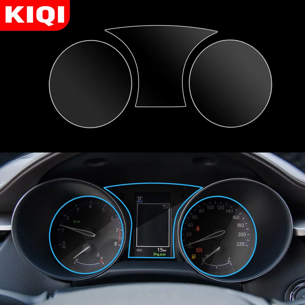 

Защитная пленка для экрана приборной панели автомобиля KIQI для Toyota C-HR CHR 2016-2021, защитная пленка из ТПУ для салона автомобиля приборной панели