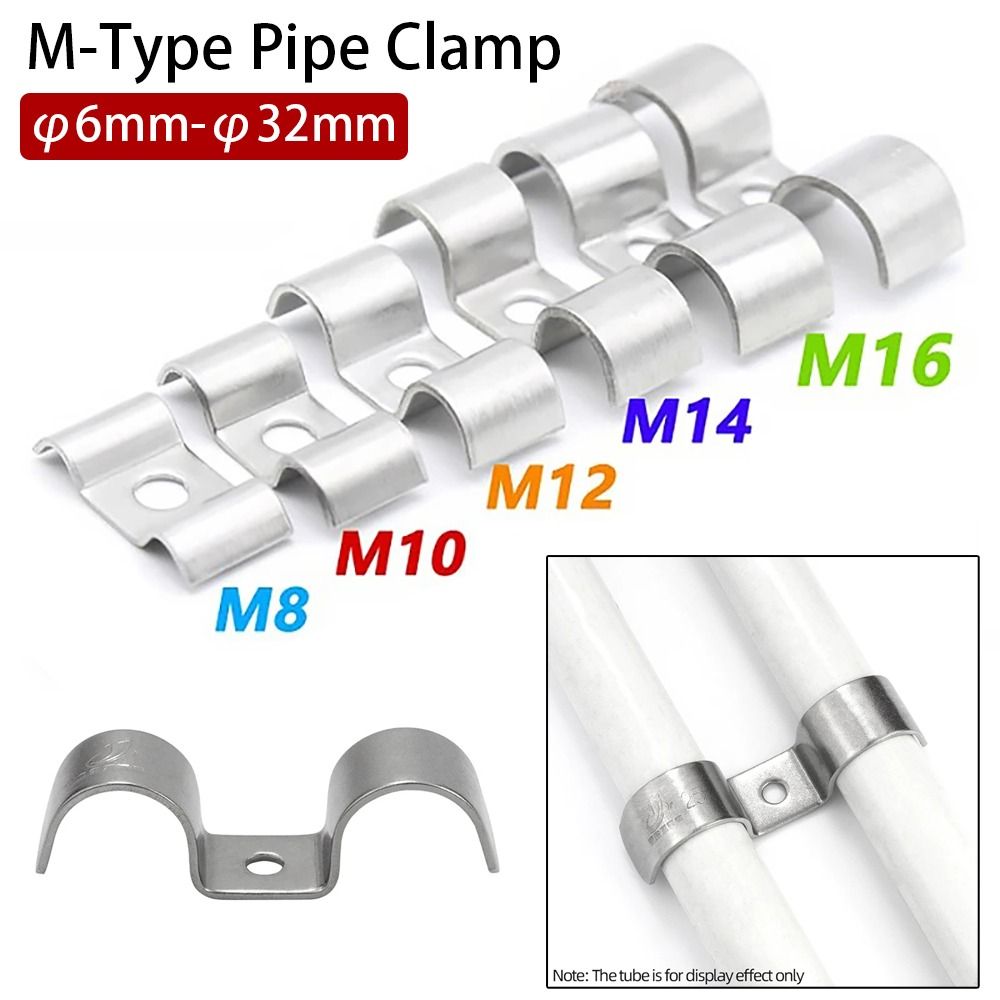 

Трубный зажим M6-M32 из нержавеющей стали